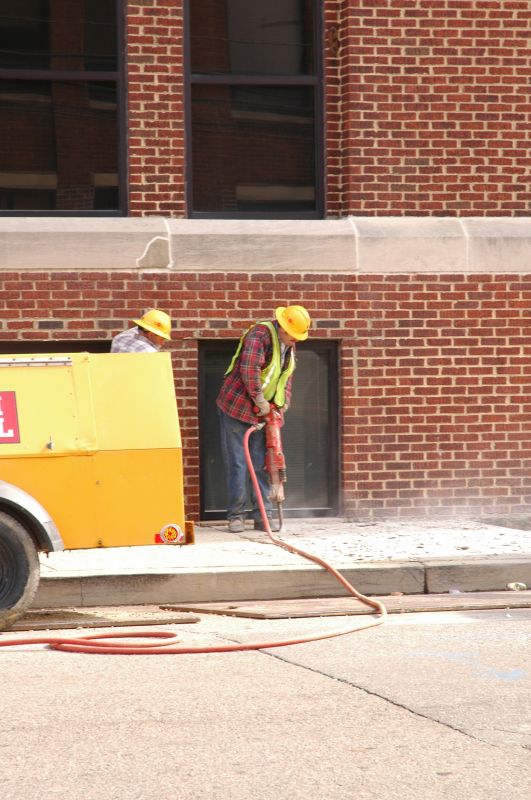 Construction Site in Summer