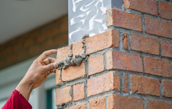 Brick Pillar Repair in Cumming