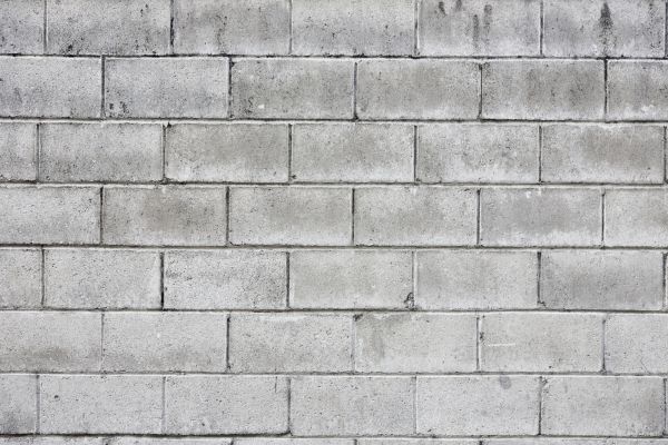 Cinder Block Wall Installation in Cumming