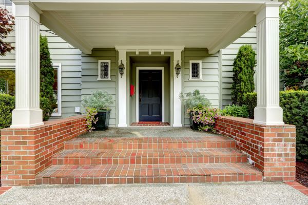 Front Porch Masonry Repair in Cumming