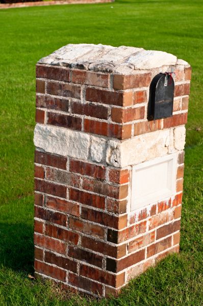 Brick Mailbox Installation in Cumming