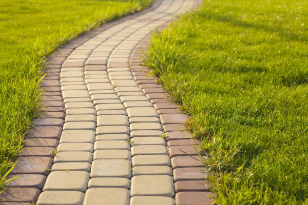 Sidewalk Brick Repair in Cumming