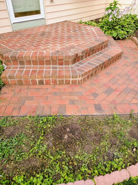 Brick Stoop Repair in Cumming
