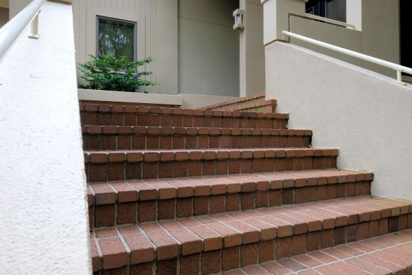 Entryway Brick Repair in Cumming